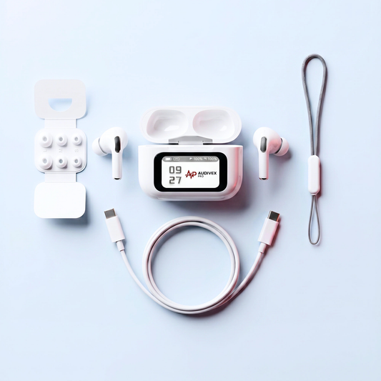 Audivex Pro™ Smart Screen Earbuds